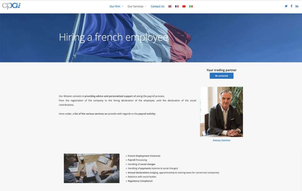 Refonte du site AUDIT CPA