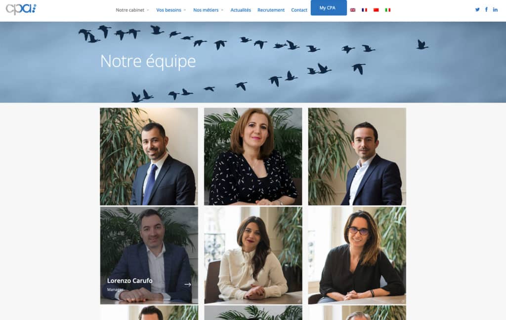 Refonte du site AUDIT CPA