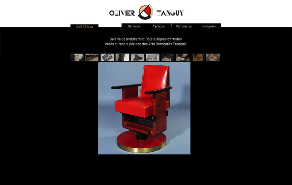Realisation site Olivier Tanguy