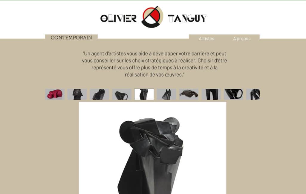 Realisation site Olivier Tanguy