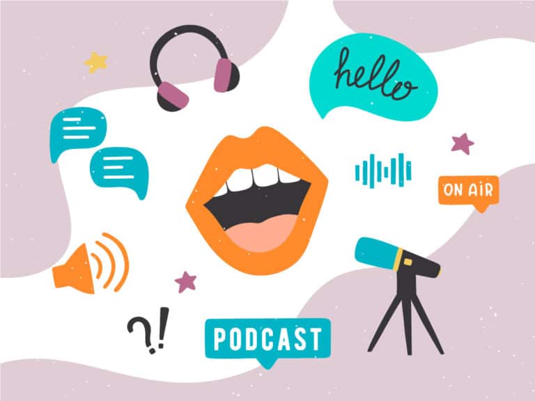 podcast ou audio en webmarketing