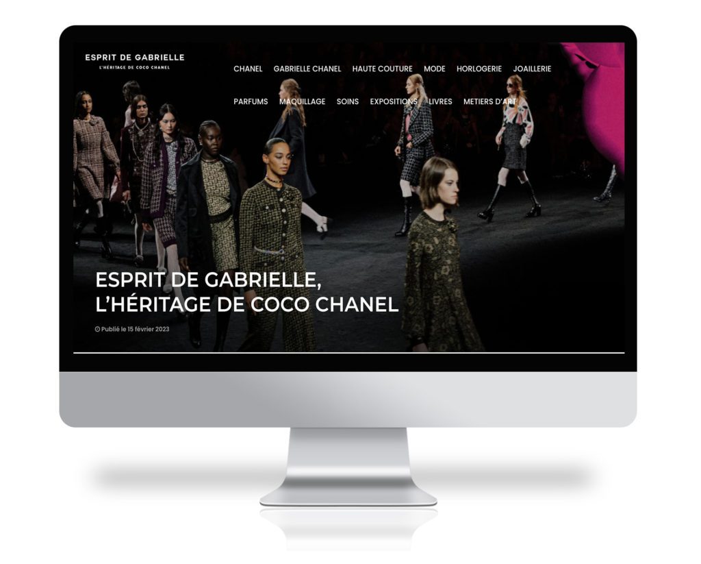 Esprit de Gabrielle website